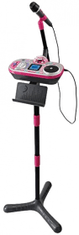 TWM Pódiový mikrofon Kidi Super Star 130 cm růžový / černý