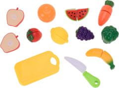 TWM hračka ovoce 31 x 18,5 cm 19 kusů vícebarevné
