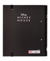 TWM Mickey Mouse kroužkový pořadač 2 kroužky A4 černá / bílá / červená