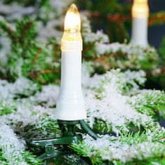 TWM Svíčky na rozsvícení vánočního stromku 16,8m teplá bílá