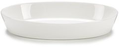 TWM servírovací talíř, oválný, 19 x 12 x 3,5 cm, bílý porcelán