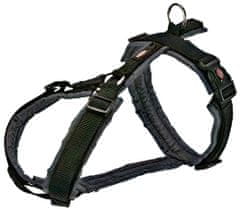TWM postroj pro psy Premium Trekking 53-64 cm, nylon černý
