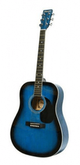 TWM Western 001 kytara dreadnought 105 cm modrá