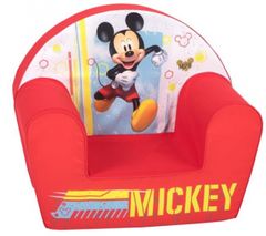 TWM vysoká židle Mickey Mouse 42 x 50 x 32 cm červená