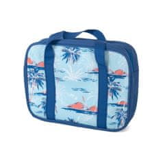 TWM chladící taška 28 x 9 x 22 cm 5 litrů modrý polyester