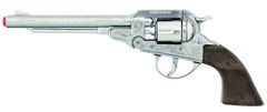 TWM Kovbojský revolver na 8 šípů 27,5 cm stříbrný