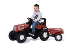 TWM Krokový traktor RollyFarmtracFiat Centenario 150 cm červený
