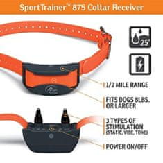 TWM Výcvikový obojek Sportdog dobíjecí 800 metrů oranžový