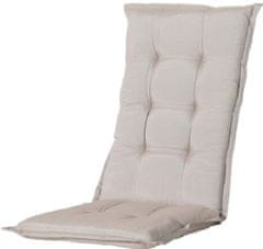 TWM polštář na zahradní židli Panama 105 x 50 cm polybavlna béžová