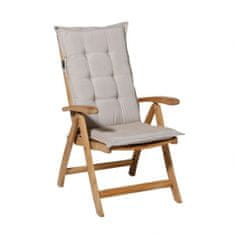 TWM polštář na zahradní židli Panama 105 x 50 cm polybavlna béžová