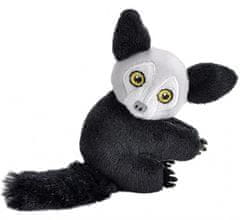 TWM Jednovelikostní plyšový lemur junior černý