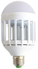 TWM lampa na komáry Mousti Lum E27 led / UV 9W 14,5 x 7 cm bílá
