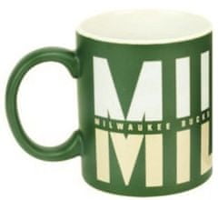 TWM Hrnek Milwaukee 14 x 9 cm keramický zelený / bílý
