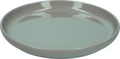 TWM jídelní talíř 24,5 cm, keramický, šedý