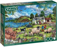 TWM puzzle Farm Highland 500 dílků