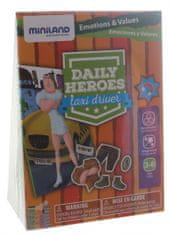 TWM Vzdělávací hra Daily Heroes- Orange Taxi Driver 3 Piece