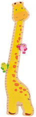 TWM žirafa růstová deska 100 x 27 cm dřevěná žlutá