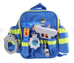 TWM 7dílný modrý policejní batoh