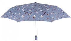 TWM Technologický mini deštník pro ženy 57 x 98 cm fialový polyester