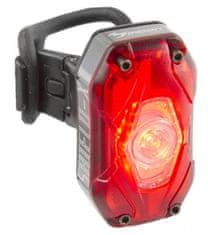 TWM zadní světlo Shield-X Auto led dobíjecí baterie 300 lm červená / černá