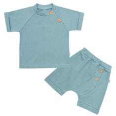 NEW BABY Kojenecká letní souprava tričko a kraťásky Practical Velikost: 68 (4-6m)
