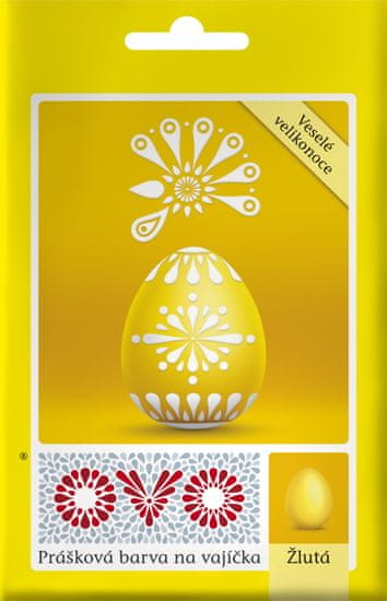 OVO Barva na vajíčka prášková žlutá