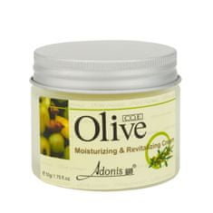 Adonis Krém hydratační pro oživení pokožky s olivou 50g 