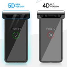 ROAR Tvrzené / ochranné sklo Xiaomi Redmi Note 9T 5G black - Roar 5D Full Glue