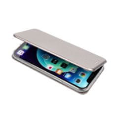 FORCELL Pouzdro / obal na Apple iPhone 12 šedé - knížkové Forcell Elegance