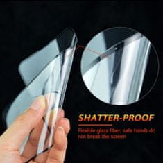 MobilMajak Tvrzené / ochranné sklo Apple iPhone XR/ iPhone 11 černé - Bestsuit Flexible Hybrid Glass 5D