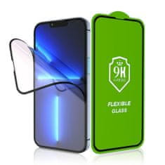 MobilMajak Tvrzené / ochranné sklo Apple iPhone XR/ iPhone 11 černé - Bestsuit Flexible Hybrid Glass 5D