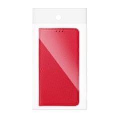 FORCELL Pouzdro / obal na Apple iPhone X červené - knížkové SMART