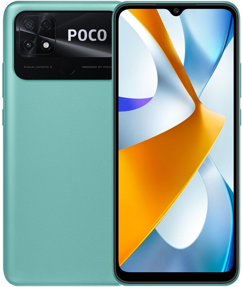 POCO C40, 3GB/32GB, Coral Green