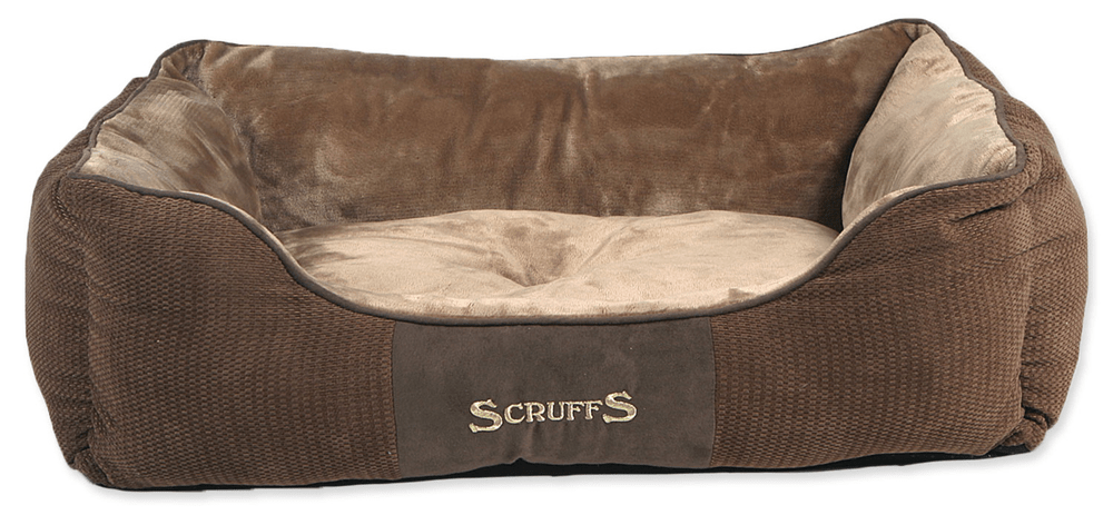 Scruffs Chester Box Bed čokoládový vel. L