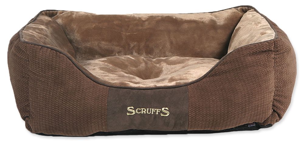 Scruffs Chester Box Bed čokoládový vel. M - zánovní