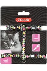 Zolux Postroj kočka ARROW nylon černý