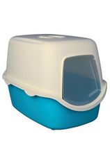 Trixie WC kočka kryté domek VICO 40x40x56 TR modro/bílá
