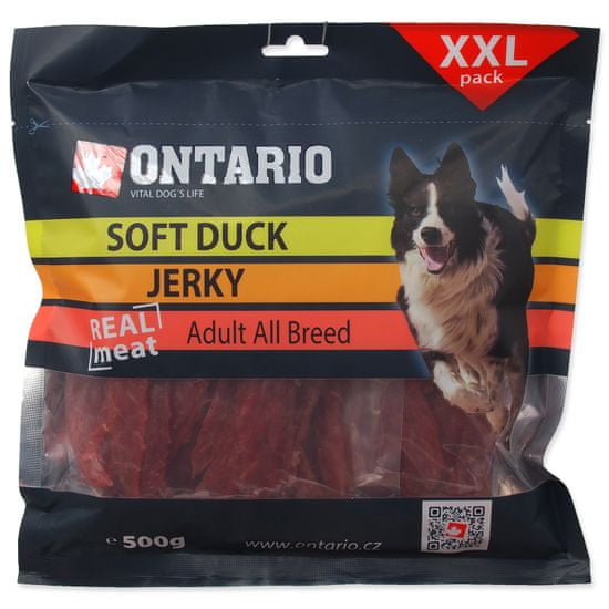 Ontario Sušené kachní kousky 500 g
