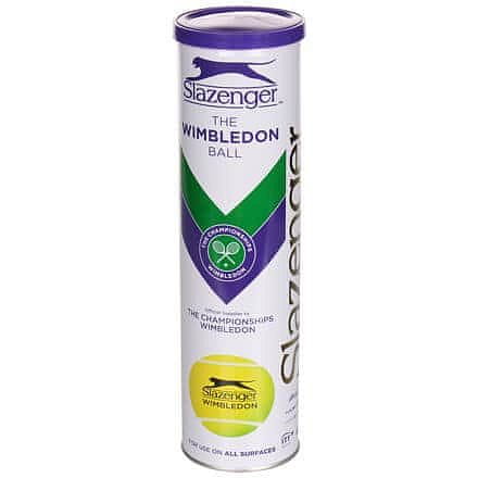 Slazenger Wimbledon Ultra Vis tenisové míče Balení: 4 ks