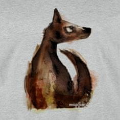 BIO Tričko Vlk od lišky Bílá XL