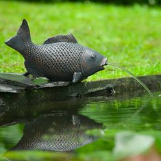 Greatstore Zahradní fontána Ubbink ve tvaru ryby