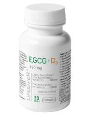LifesaveR EGCG+D3 30 kapslí (490 mg)