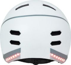 4DAVE SAFE-TEC Chytrá Bluetooth helma/ SK8 White M