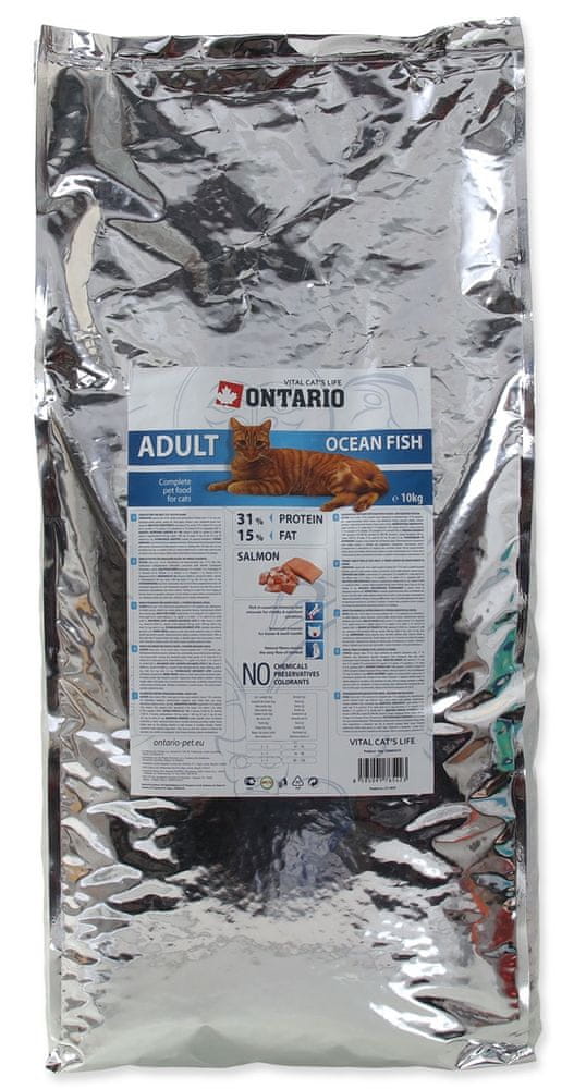Levně Ontario Adult Ocean Fish 10 kg