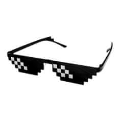 Northix Brýle Pixel, 2 řádky 