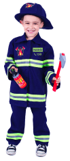 Rappa Dětský kostým hasič s českým potiskem 116 - 128