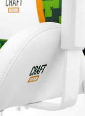 Diablo Chairs Herní židle X-One 2.0 Craft Normal Size: Bílo-zelená 