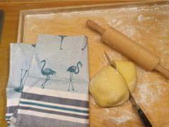 zwoltex Kuchyňská utěrka z egyptské bavlny 50x70 zelená