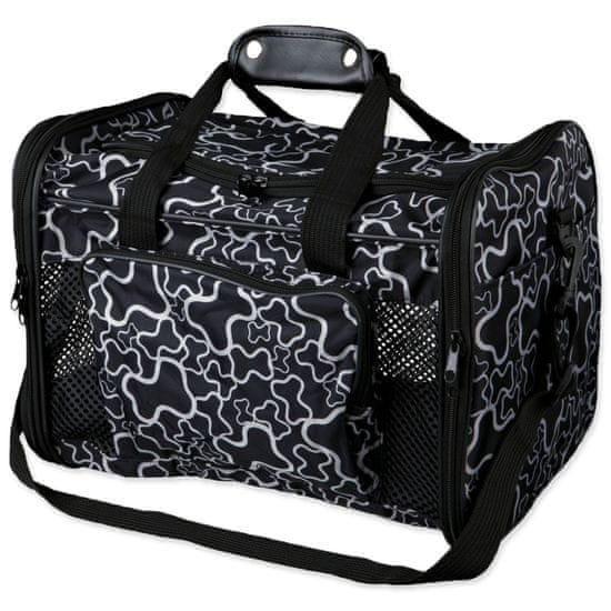 Trixie Nylonová přepravní taška ADRIA pro psy a kočky max. 7kg motiv s kostičkami