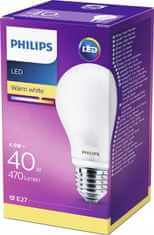 A60 E27 4,5W 40W LED HEAT PHILIPS 2700K žárovka